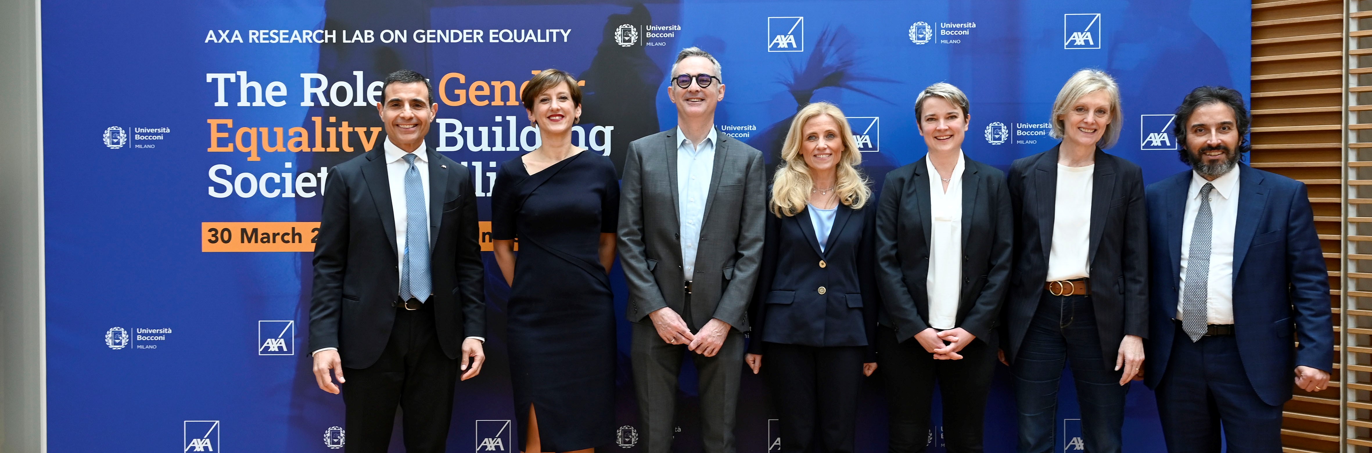 AXA e Bocconi still together: “The role of Gender Equality in building societal resilience”